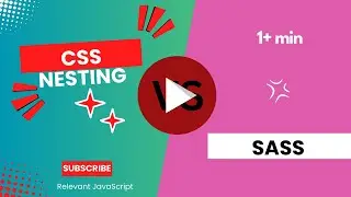 ✅ the key difference between css nesting and sass nesting | css native nesting