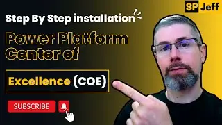 Power Platform Center Of Excellence (COE) step by step install