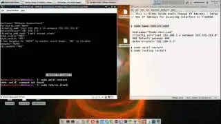 HowTo Change IP Address / Setup New IP Address For Existing Interface on FreeBSD