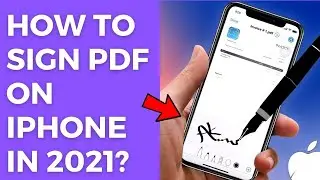 how to sign pdf on iphone in 2021?