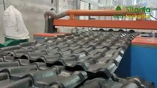 Линия по производству полимерно-резиновой кровли