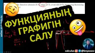 Берілген функцияның графигін салу