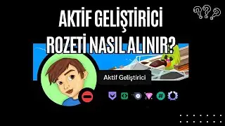 DİSCORD AKTİF GELİŞTİRİCİ ROZETİ NASIL ALINIR | EN BASİT YÖNTEMLE AKTİF GELİŞTİRİCİ ROZETİ ALMA