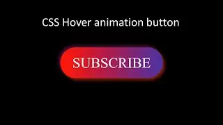 Gradient button Animation Effects on hover with html and css