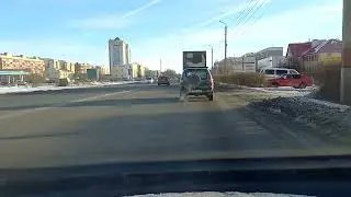С Асана до Новостройки. Уральск январь 2023
