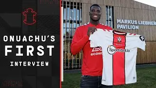 ONUACHU'S FIRST INTERVIEW 🗣 | Towering striker Paul Onuachu on signing for Southampton