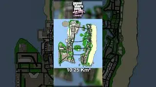 GTA Map Size Comparison! 
