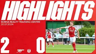 JESUS AND SMITH ROWE SCORE IN WIN! 🤩 | HIGHLIGHTS | Arsenal XI vs Leyton Orient (2-0) | Pre-season