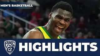 Oregon vs. UCLA | 2024 Pac-12 Mens Basketball Tournament Highlights