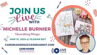 Card Maker Success Summit March 2024 - Live Q&A with Michelle Burnier