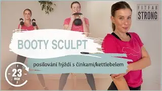 Booty Sculpt | FITFAB Diář 2023 (kulatý zadek s činkami)