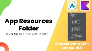 App Resources Folder - Learn Android from Zero #31 #androidstudio