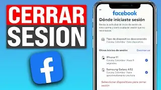 Cómo Cerrar SESIÓN de FACEBOOK en TODOS los DISPOSITIVOS (2024)
