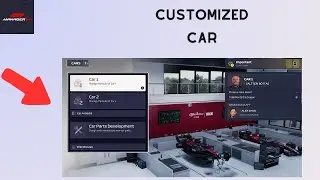 How to customized Car in F1 Manager