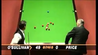 Ronnie OSullivan fastest 147 without thinking time