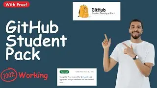 How To Create GitHub Student Developer Pack ? | Latest Method | 100% Working | With Proof