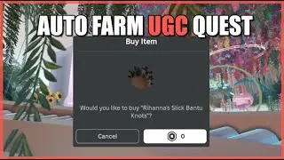 [NEW UGC] Fenty Beauty Experience Script Hack • Auto Farm Quest [Roblox 2024]