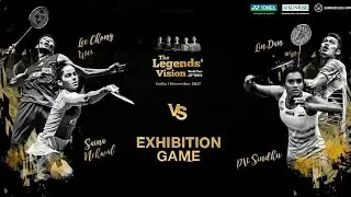 LIN Dan & PV Sindhu vs LEE Chong Wei & Saina Nehwal [Yonex Legends Vision India ]