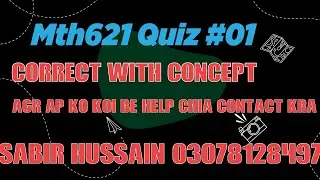 mth621 quiz no 1 2024 solution 100% correct ||mth621 quiz 1 solution|| mth 621 quiz no 1 #solution