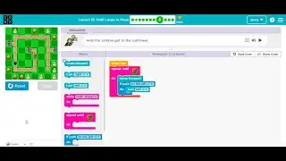 Lesson 18 ! Until Loops in Maze - Express Course - Complete Solution of Lesson 18 - Answers.