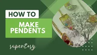 Fresh Flower Pendents / How to make beautiful Resin Pendents