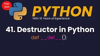 Destructor in Python | __del__()