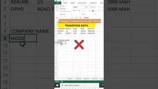 interview question change Columns Data Into Rows 