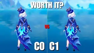 Is C1 Furina Worth It? || C0 vs C1 Comparison! {Genshin impact}