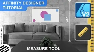 Affinity Designer Tutorial - Measure Tool