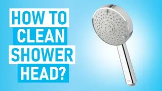 How to CLEAN SHOWER HEAD | Easy with vinegar