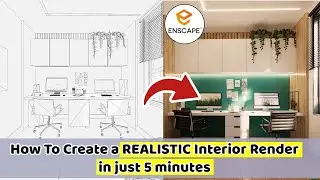 Enscape 3.1 Interior Render Tutorial | Enscape for Revit Tutorial