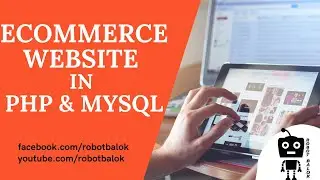 Ecommerce website in object oriented php & mysql with admin panel | Robot Balok