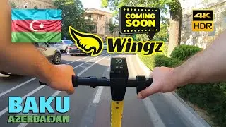 4K TRAILER "Wingz" Electric Scooter To Rent - Baku, Azerbaijan Ride