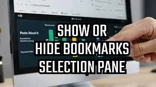 Show or Hide Bookmarks and Selection Pane Power BI in 30 seconds