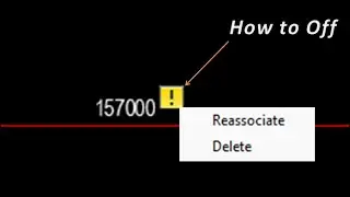 Reassociate Dimensions Symbol off