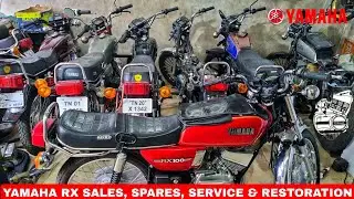 YAMAHA RX SALES, SERVICE, SPARES & RESTORATION SHOP IN CHENNAI | DOLLAR RACING SURESH | ARK Diaries