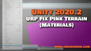 URP Pink Material Fix (Terrain)