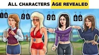 Summertime saga All characters age revealed 🧓◀️ ||Summertime saga tech update||