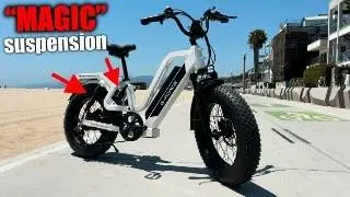 This Ebike has "Magic Suspension" - G-Force RS-ST Review