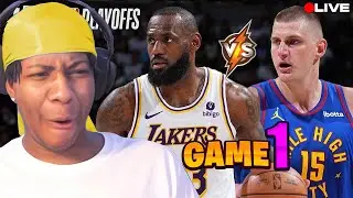 Lvgit LIVE Reaction To #2 NUGGETS at #7 LAKERS | GAME 1 | NBA PLAYOFFS | April 20, 2024