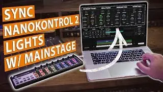 Synchronize Korg nanoKontrol Lights with MainStage 3 Tutorial