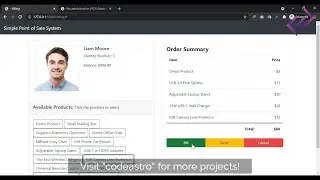 Simple Point of Sale System in Django with Source Code - CodeAstro
