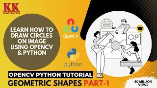 Draw circle using opencv || Opencv Python Draw Circle || Opencv Python Tutorial || @KnowledgeKida