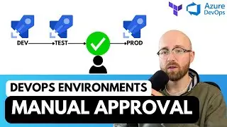 Manual Approval | Azure DevOps Environments for Terraform (YAML)