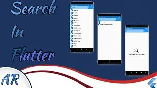 Flutter 2.0 Flutter search (Arabic), عملية البحث بالفلاتر