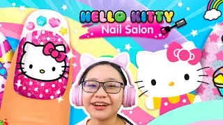 Hello Kitty Nail Salon - Im Doing Hello Kittys Nails?