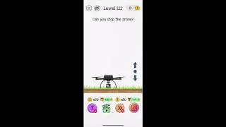 Braindom Level 122 Can you stop the drone Answers and Walkthrough