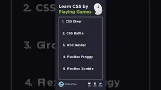 CSS learning with Games 🤯🤯🤯 
