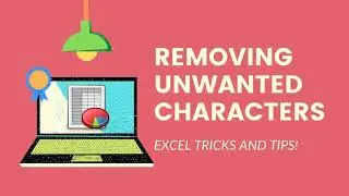 EXCEL TRICKS! How to remove unwanted characters in excel?