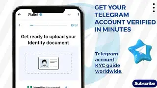 How to verify telegram wallet | TELEGRAM WALLET KYC